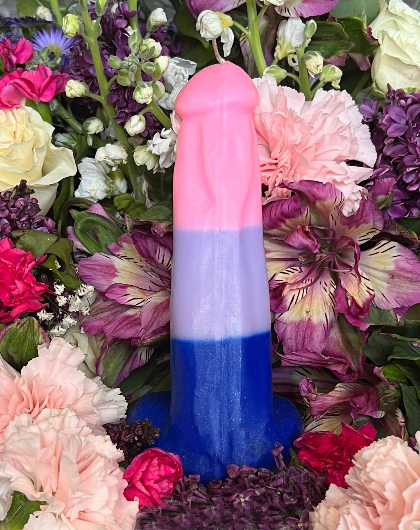 Bisexual Pride Penis Candle + Passion + Sex + Casual Encounters