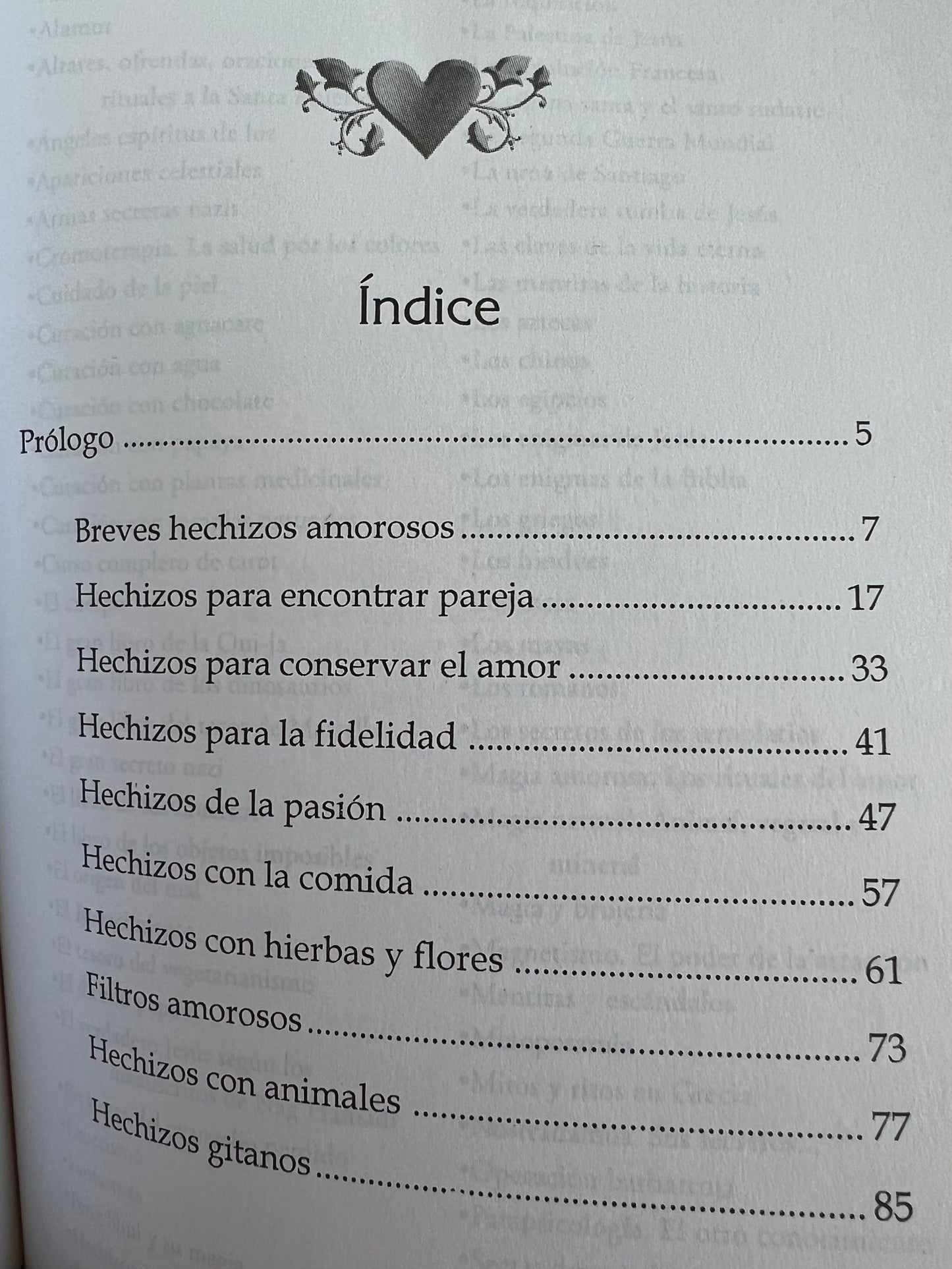 Hechizos Amorosos + New Book From Mexico