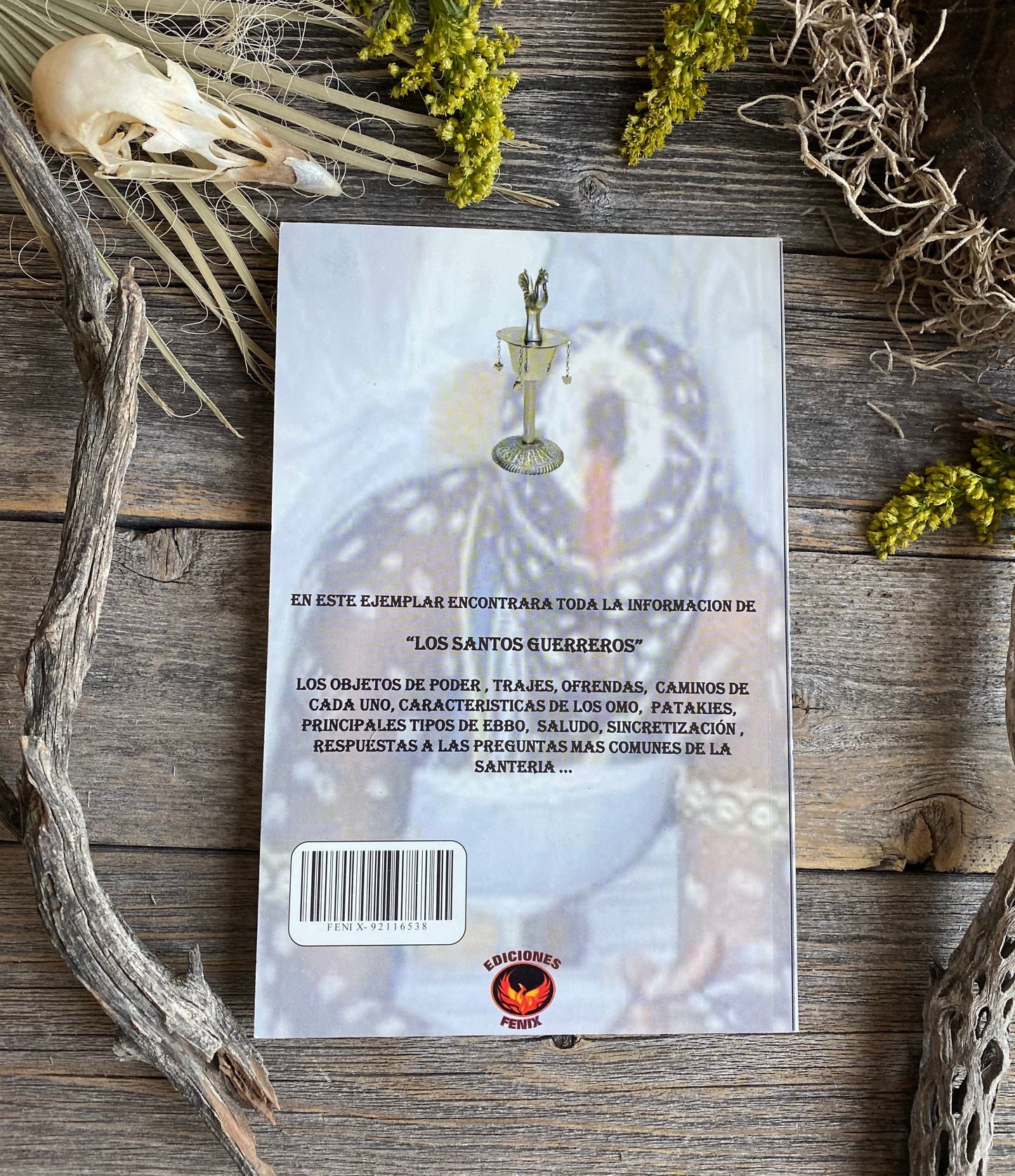 Santería: Los Santos, Guerreros en Ifa + From Mexico *NEW BOOK* Libro