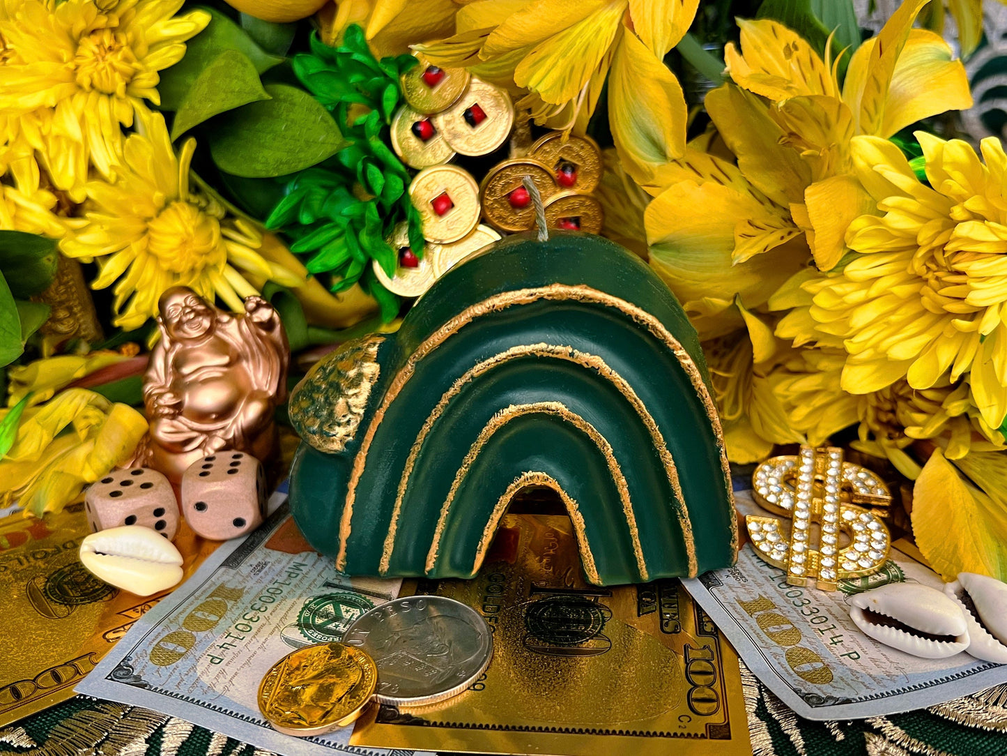 Pot of Gold Candle for Luck