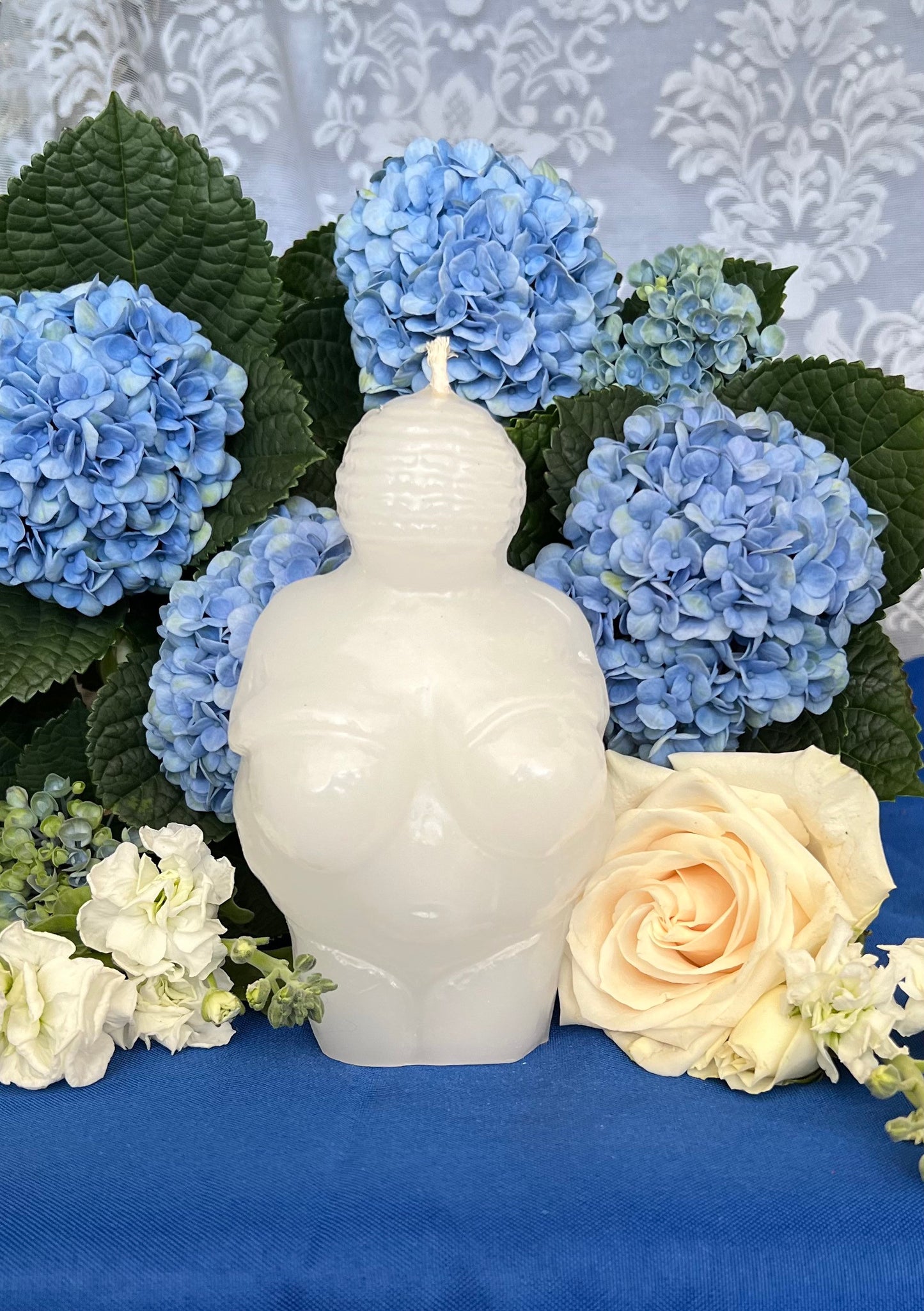 Venus of Willendorf Candle + Witch + Wicca + Goddess