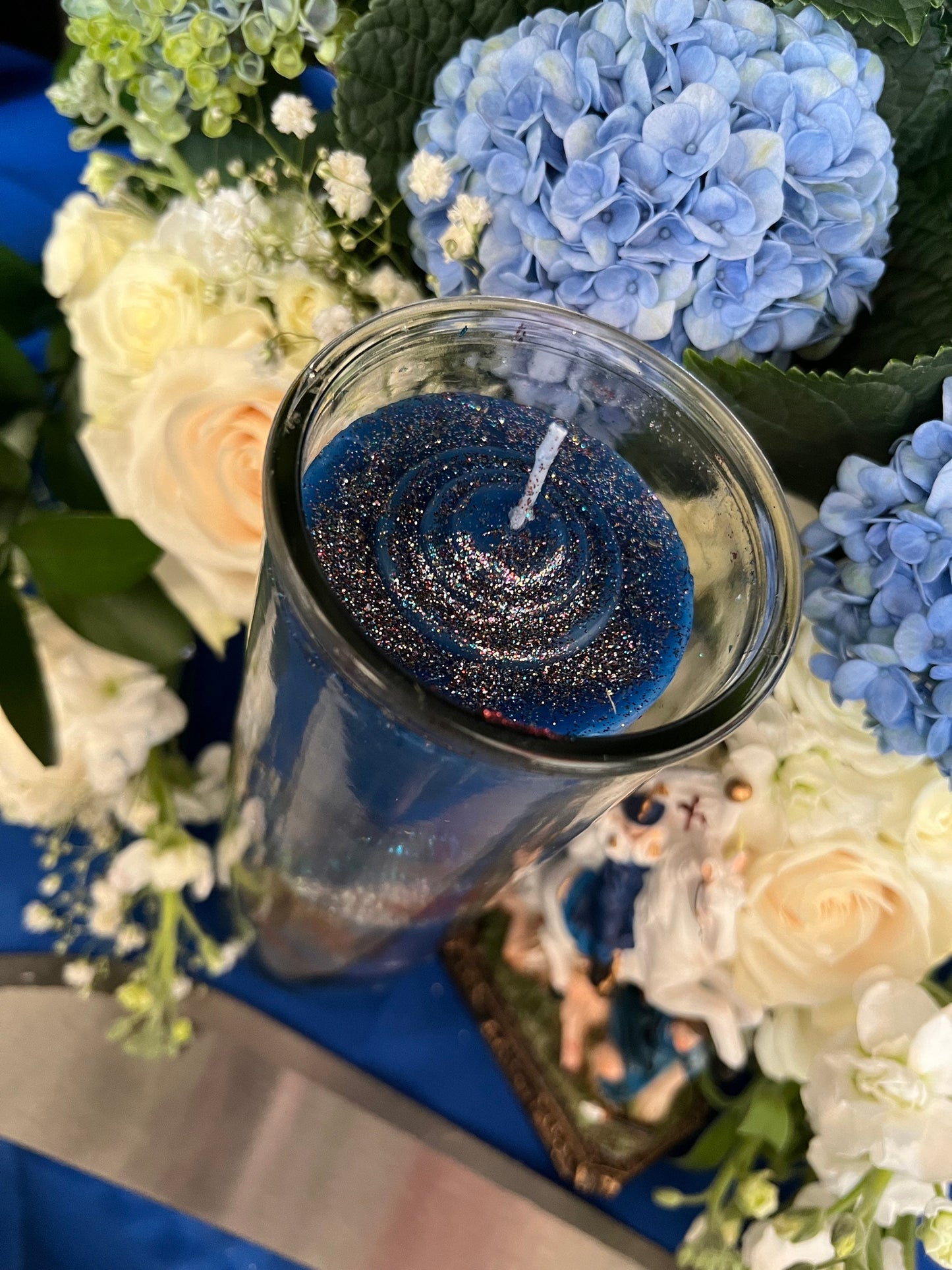 Ogún Balendjó Hand Carved Candle + Protection + Victory Over Enemies + Overcome Obstacles + Law Keep Away + Healing + Ogou Balendyo