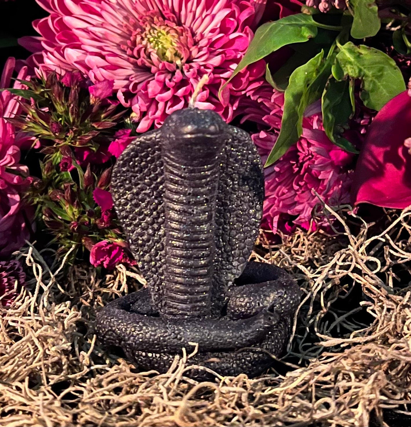 Cobra Candle + Snake Energy + Transformation + Filomena Lubana + Hecate + La Negra
