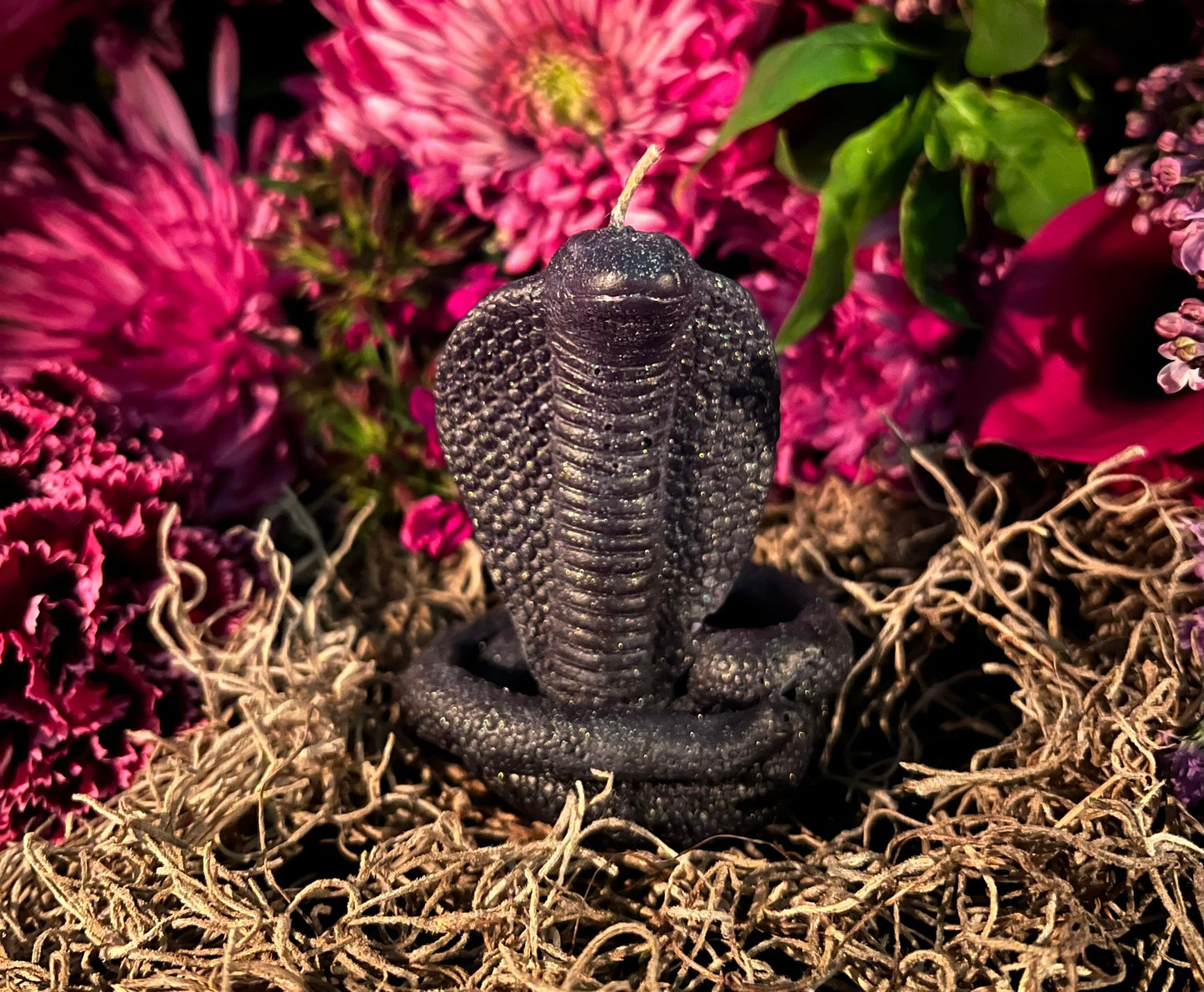 Cobra Candle + Snake Energy + Transformation + Filomena Lubana + Hecate + La Negra