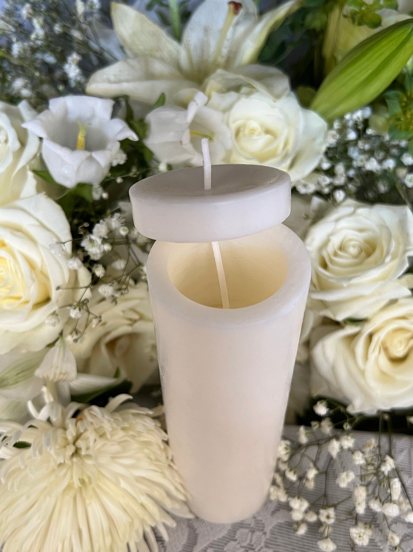 Loadable Pillar Candle + 6” x 2”