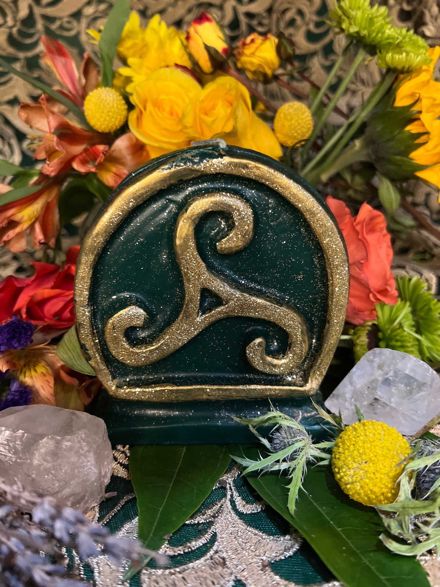 Triskele Candle