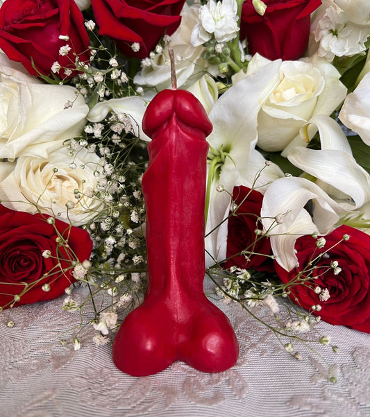5” Penis Candle + Love + Passion + Sugar Daddy