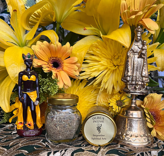 Oshun Incense + African Spirit of Love & Prosperity + Orisha + Santeria + Ifa