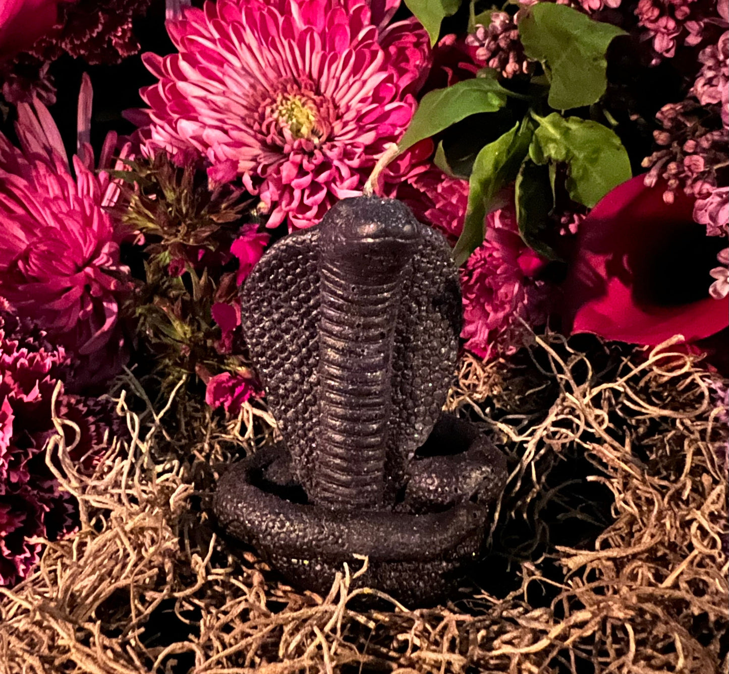 Cobra Candle + Snake Energy + Transformation + Filomena Lubana + Hecate + La Negra