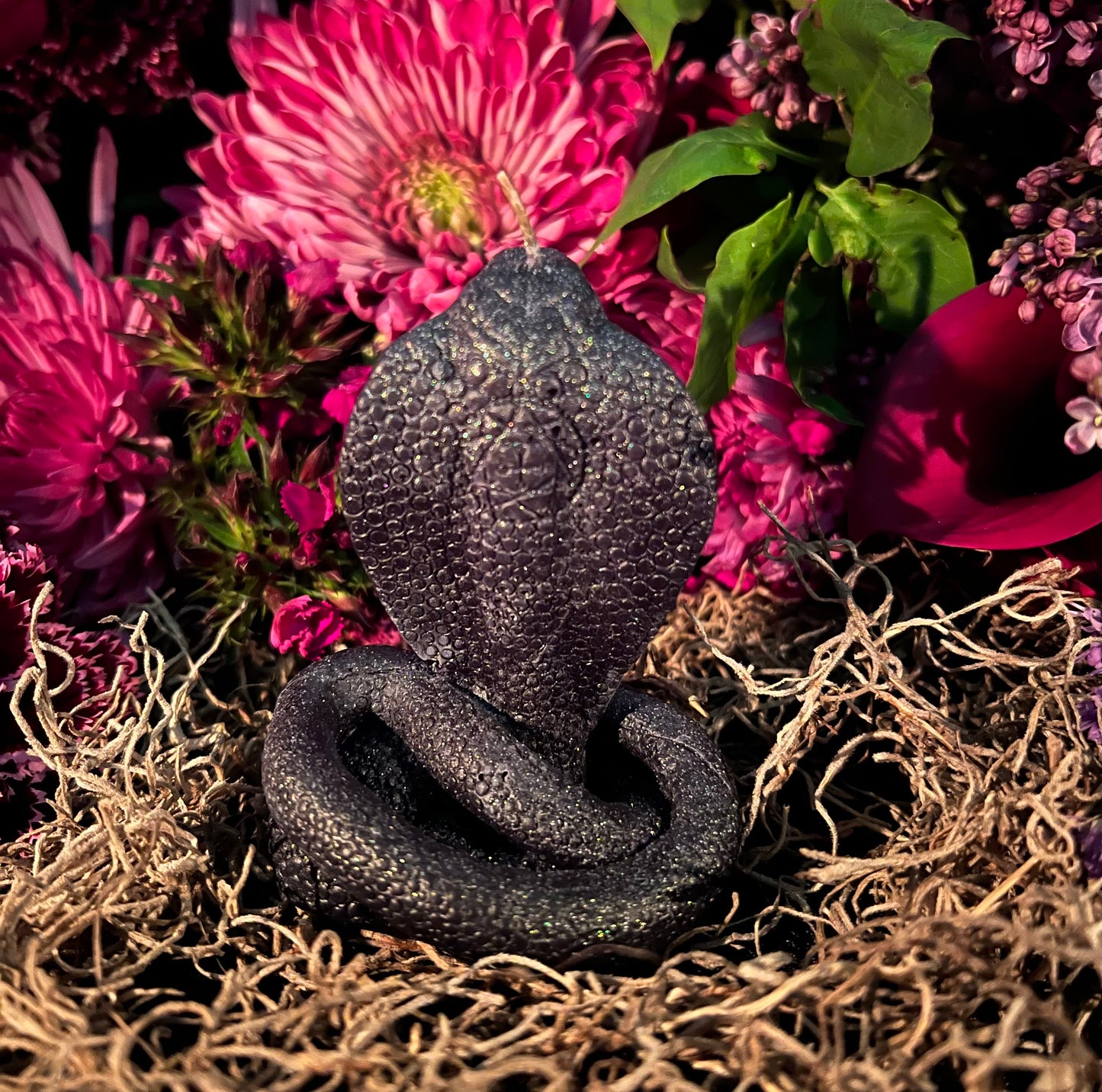 Cobra Candle + Snake Energy + Transformation + Filomena Lubana + Hecate + La Negra