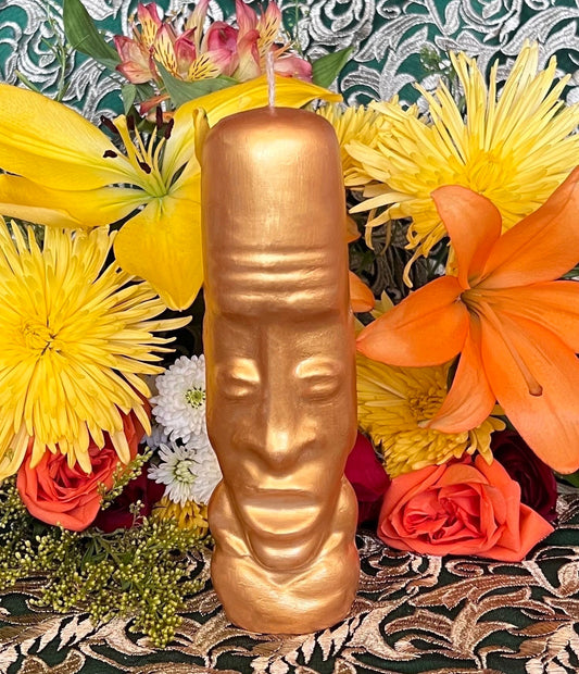 African Totem Candle + Ancestors + Indigenous