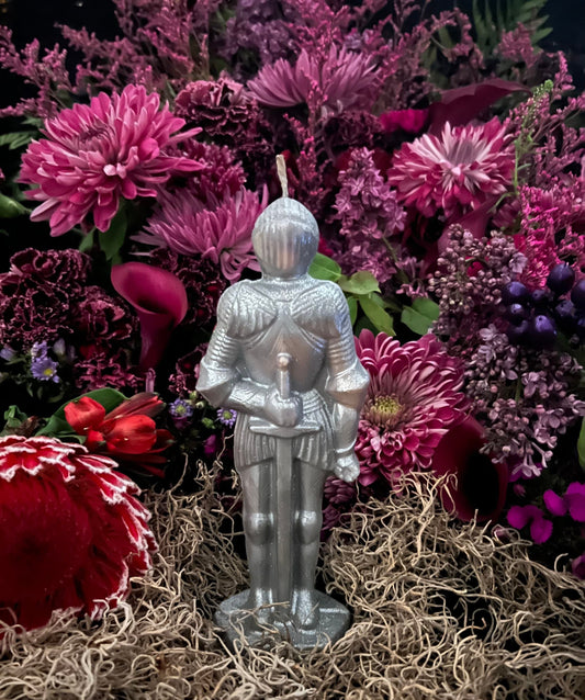 Knight Candle + Knight of Swords + Tarot + Protection + Armor