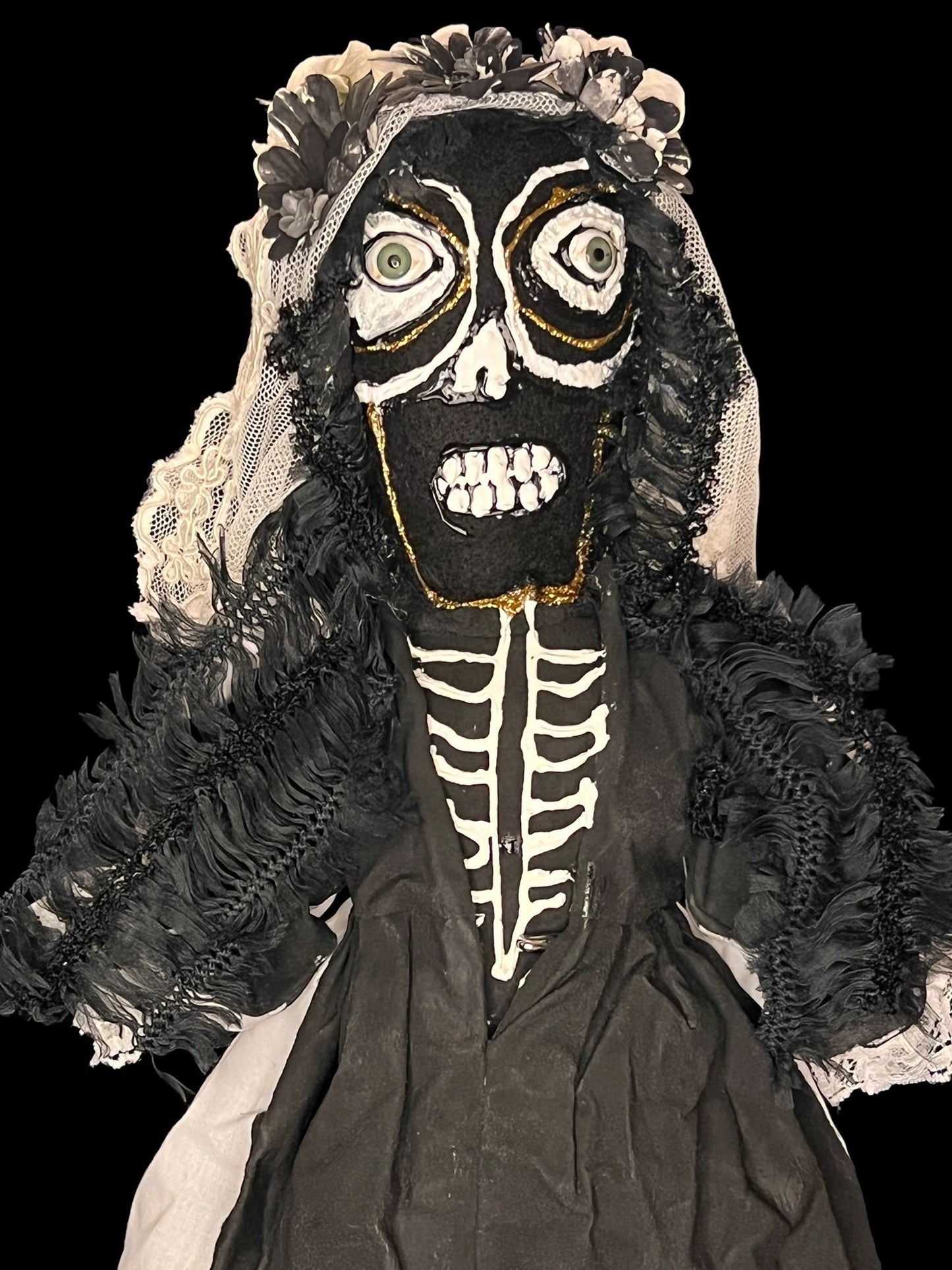 Handcrafted New Orleans Voodoo Doll + Double Sided + Ancestors + JuJu + Cleansed and Blessed + Poppet + Sells for More in Galleries!