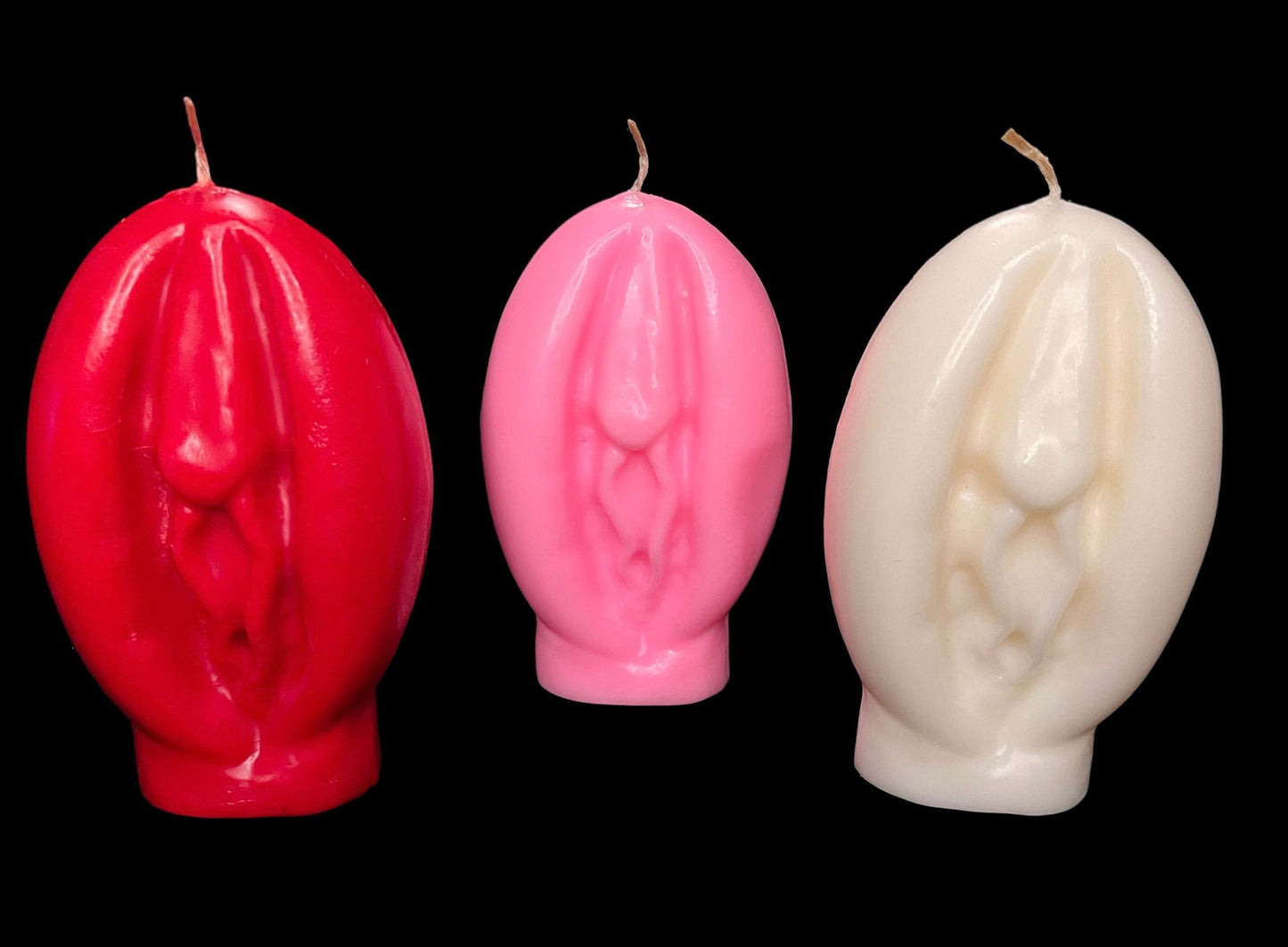 Round Vagina Candle + Vulva + Love + Passion