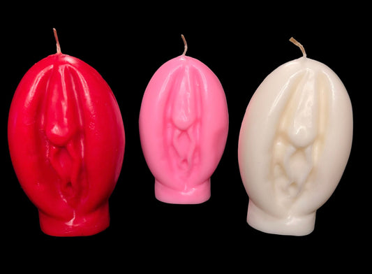 Round Vagina Candle + Vulva + Love + Passion