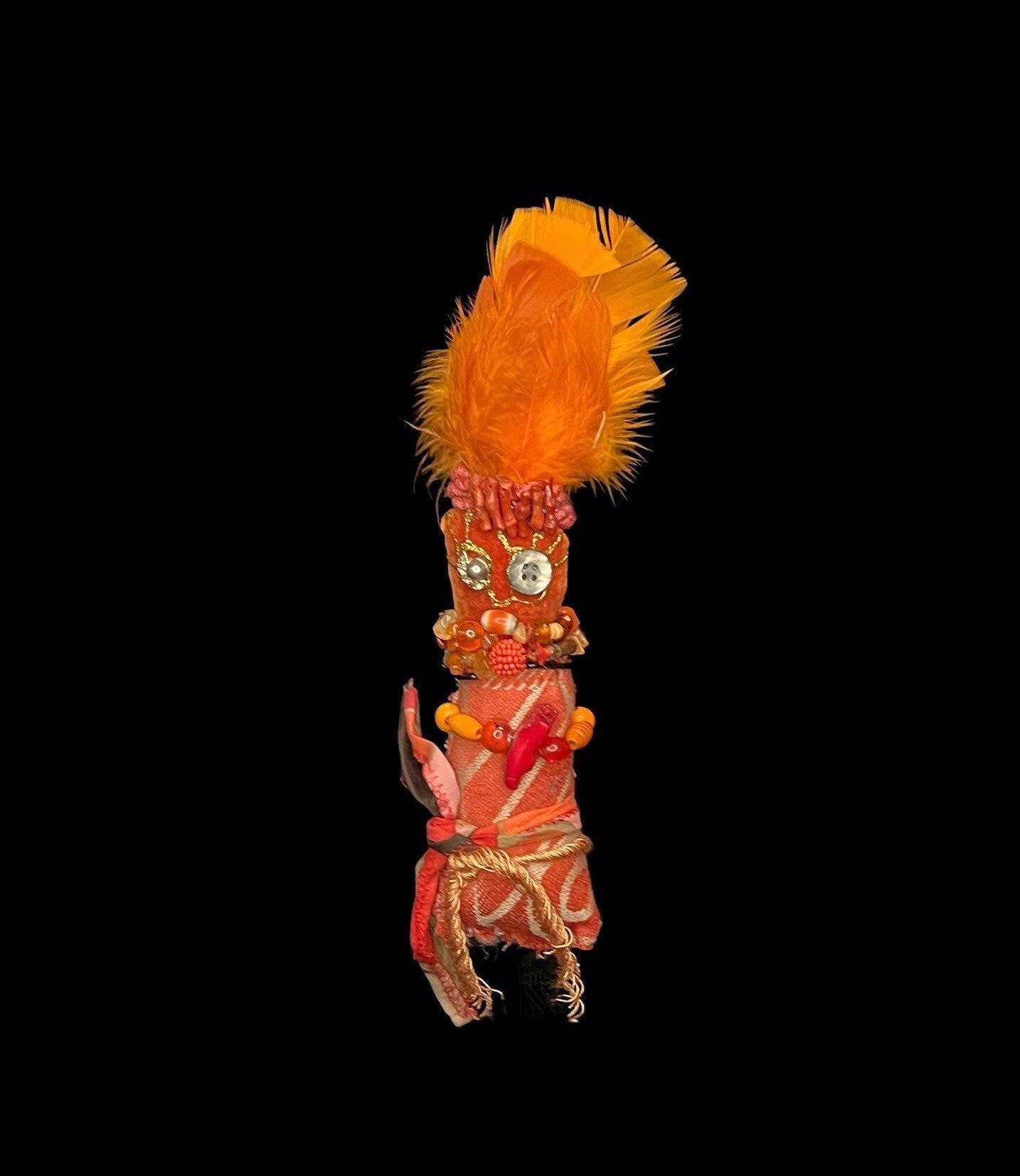 Handcrafted New Orleans Voodoo Doll + Road Opener + JuJu + Cleansed and Blessed + Poppet + Sells for More in Galleries!