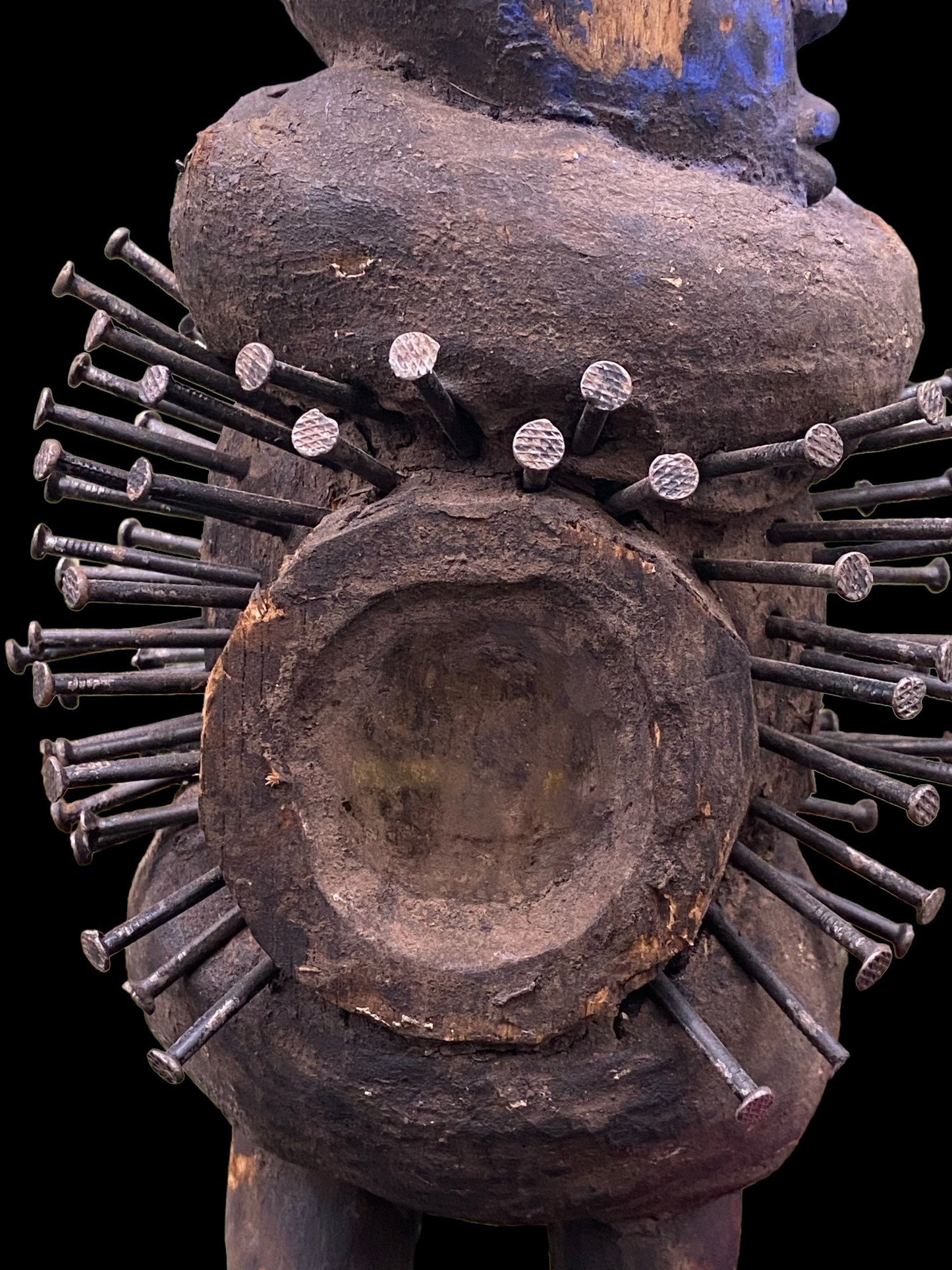 Last One! Nkisi Statue + Shigidi + Fetish from Kongo for Protection + One of a Kind
