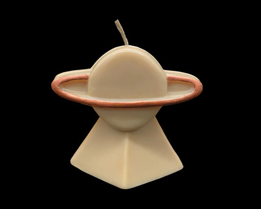 Saturn Candle + Protection + Justice + Esoteric Arts + Discipline + Wisdom + Investments + Property + Binding + Restriction + Capricorn