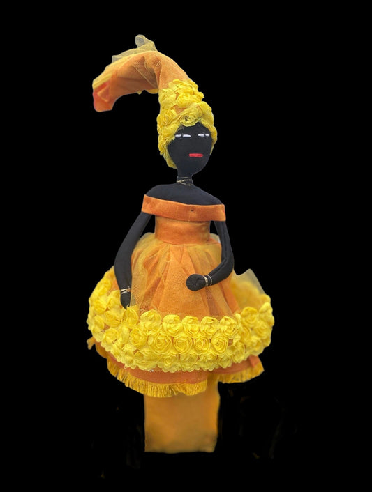 Lingeer Doll + Africa + Senegal + Altar Dollie + Coral + Oshun