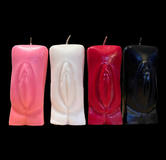 Square Vagina Candle + Vulva + Love + Passion