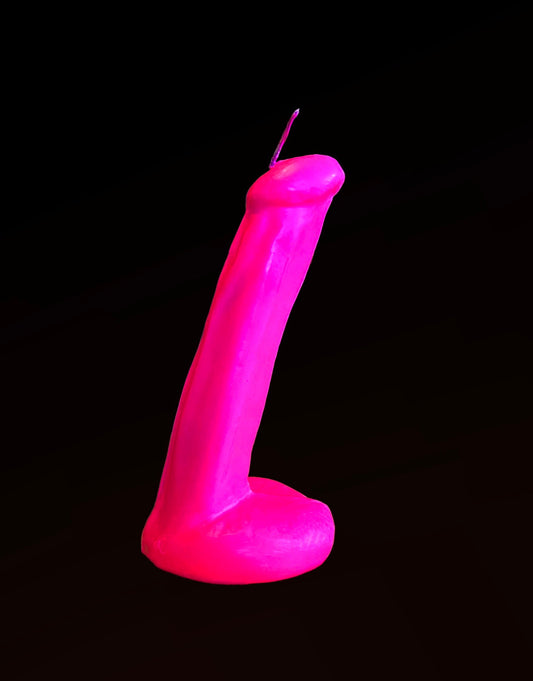 Neon Penis Candle + Love + Sugar Daddy + Passion + Sex + Casual Encounters