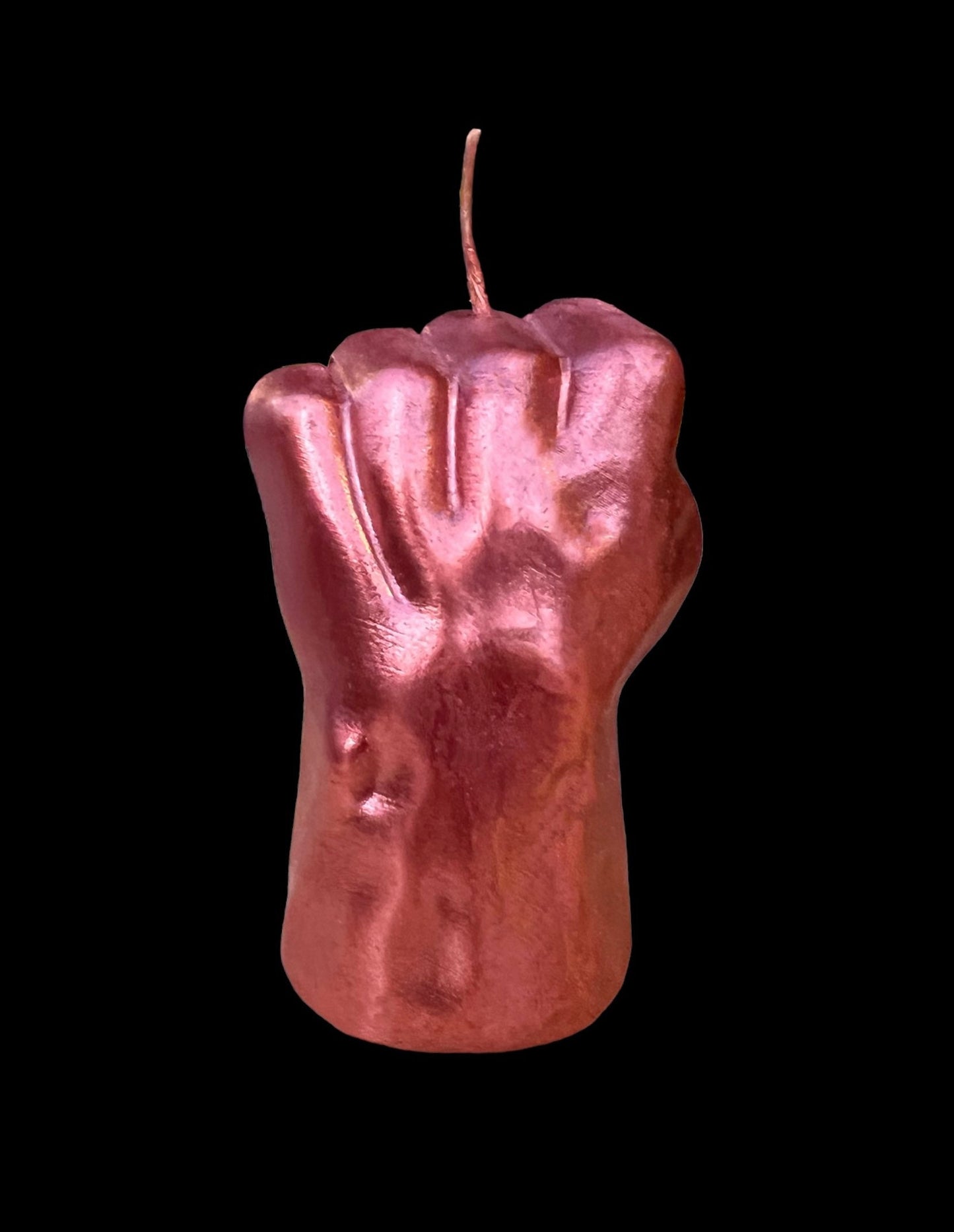 Strike Fist Candle + BIPOC + Black Lives Mater! + Indigenous + Native American + American Indian + Fight the Power