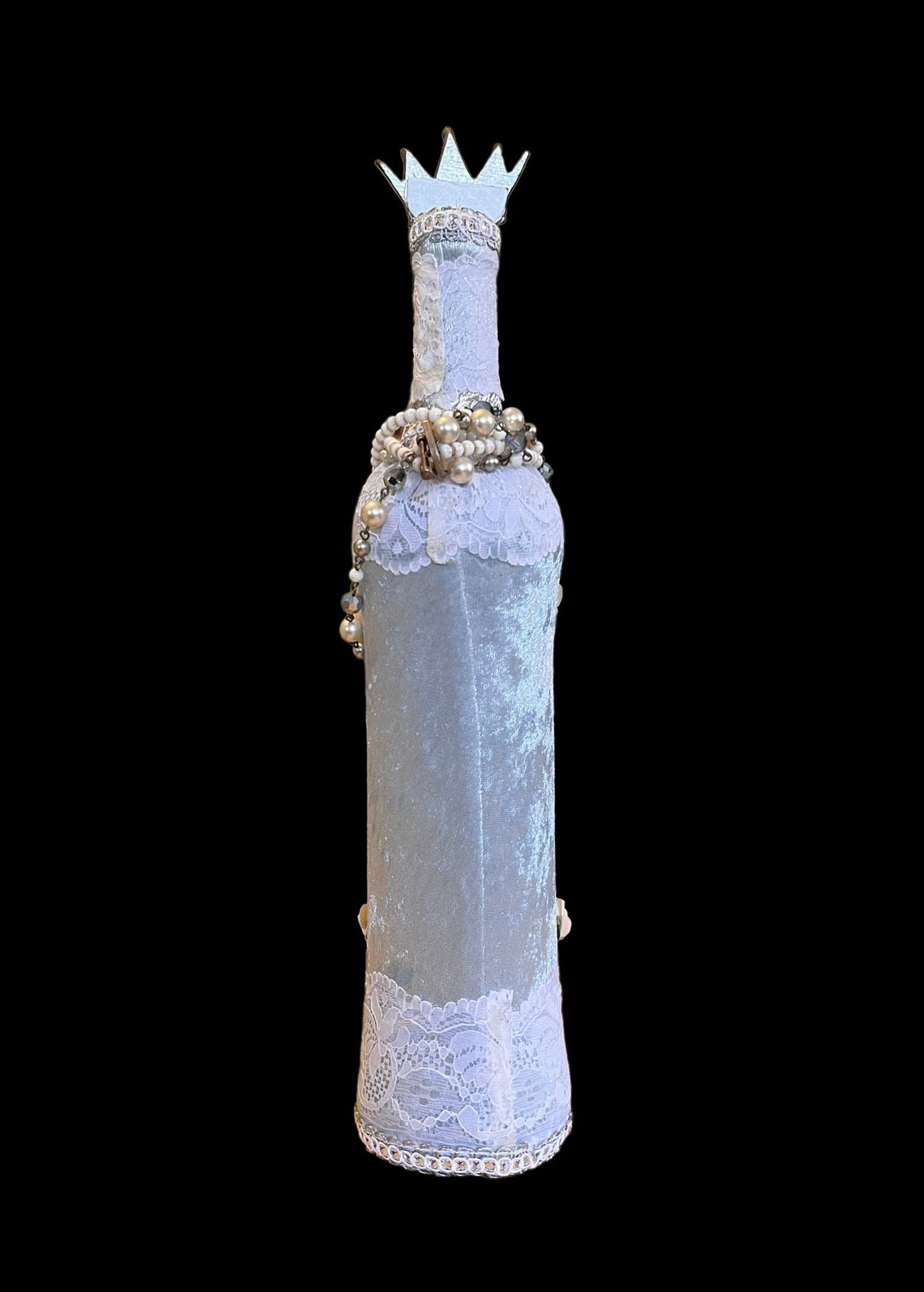 La Sirene Boutey / Bottle + Stella Maris + Blessed + Yemaya + Made by Haitian Vodou Initiate + Spiritual Art + One of a Kind