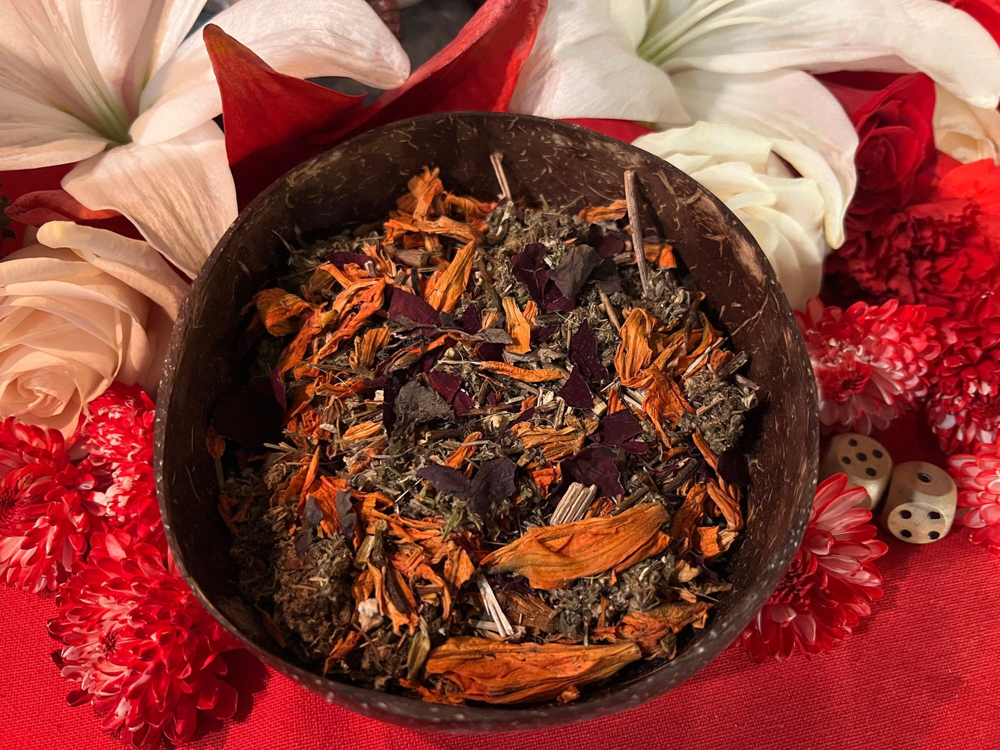 Papa Candelo Herbs + Candle Dressing + Luck + Business
