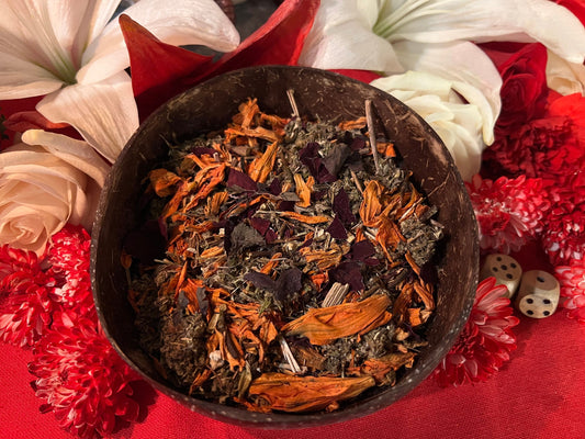 Papa Candelo Herbs + Candle Dressing + Luck + Business