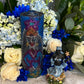 Yemaya Hand-Carved Candle + Family Protection + Orisha + Santeria + Ifa + Yoruba + Lukumi + Santerismo