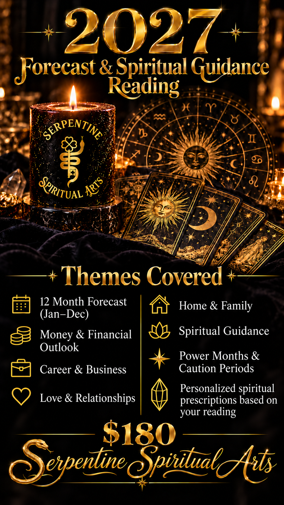 2027 Year-Ahead Forecast & Spiritual Guidance + Consulta + Lectura de Cartas + Psychic