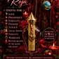Aceite de Santa Muerte Roja + Amor + Dinero + Justicia + Dominación