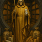 Santa Muerte Prosperity Candle Working + Money + Abundance + Business Elevation + Wealth + Career Advancement + Gold