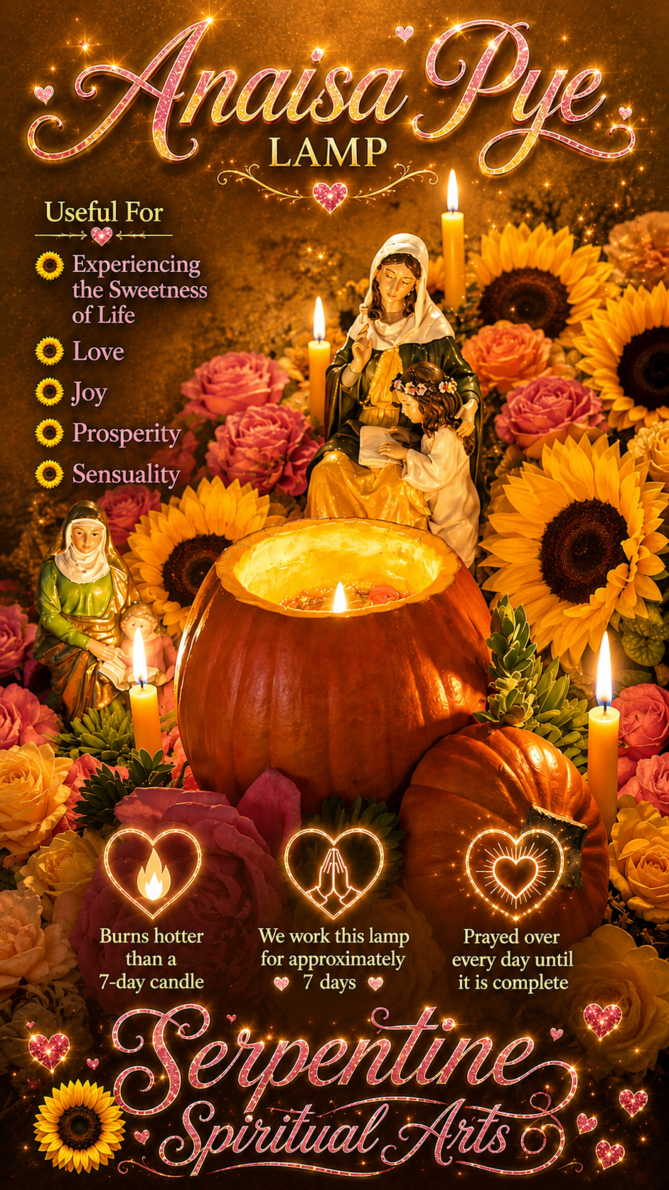 Anaisa Pye Love, Abundance, & Passion Lamp