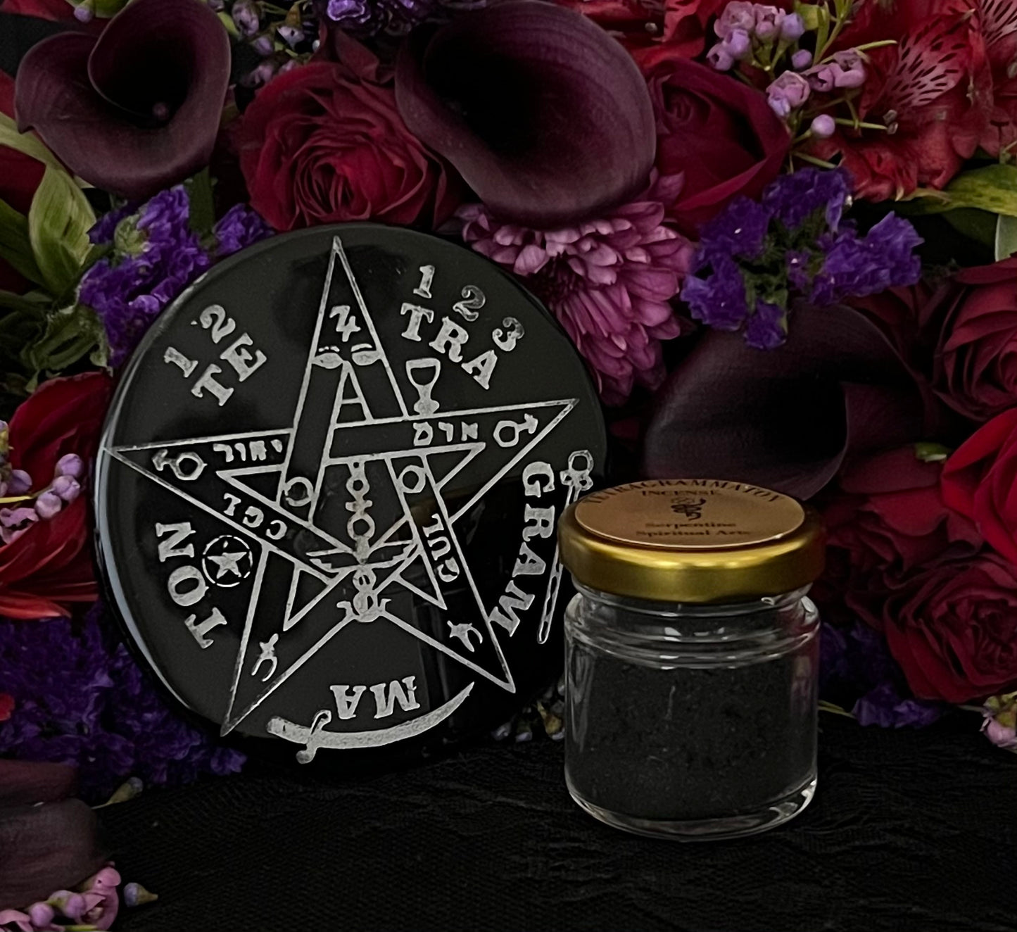 Encens Tétragramme (Recette d'Aleister Crowley) + Notre encens préféré + Chargé rituellement + Magie cérémonielle + Sorcellerie + Nécromancie