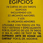 Tarot Egipcio + El Supremo Arte de Echar las Cartas + Béni + Jeu de divination + Du Mexique