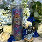 Yemaya Hand-Carved Candle + Family Protection + Orisha + Santeria + Ifa + Yoruba + Lukumi + Santerismo