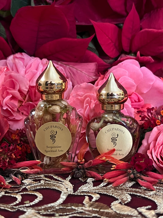 AUTHENTIC Chuparrosa Oil! Wildcrafted Ingredients! Traditional Brujeria + Chuparosa + Sweet Love + Friendship