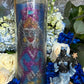 Yemaya Hand-Carved Candle + Family Protection + Orisha + Santeria + Ifa + Yoruba + Lukumi + Santerismo
