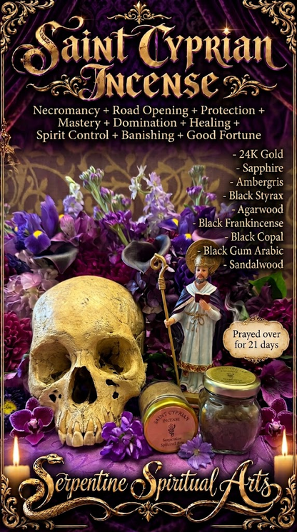 Amuleto Personalizado de San Cipriano + Amuleto + Nigromancia + Brujería + Hechicería + Ocultismo + Apertura de Caminos + Protección + Maestría + Dominación + Sanación