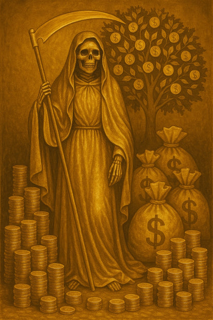 Feitiço de Vela de Sucesso de Santa Muerte Personalizado + Trabalho + Bruxaria + Feitiçaria