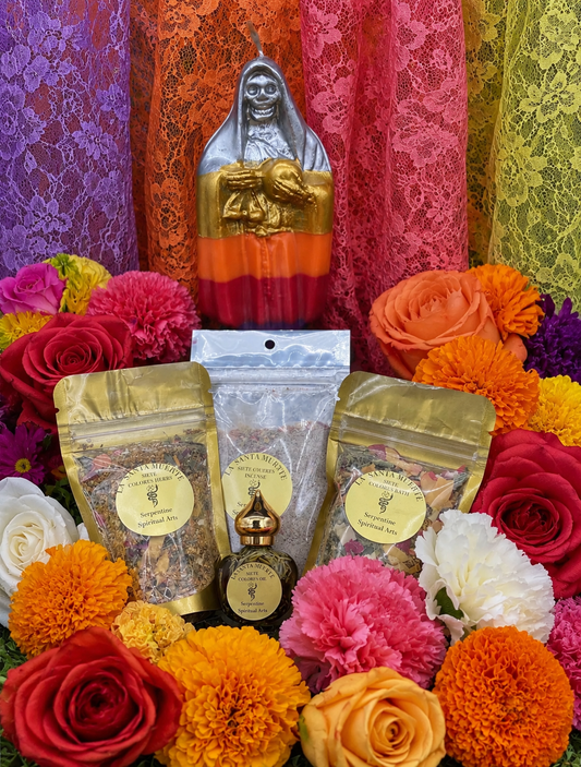 Santa Muerte Siete Colores Ritual Set