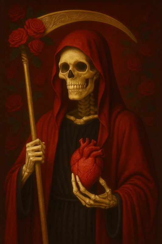 Santa Muerte Ven a Mi Candle Spell + Love + Come to Me Working + Brujeria + Hechiceria + Moving Candle Spell