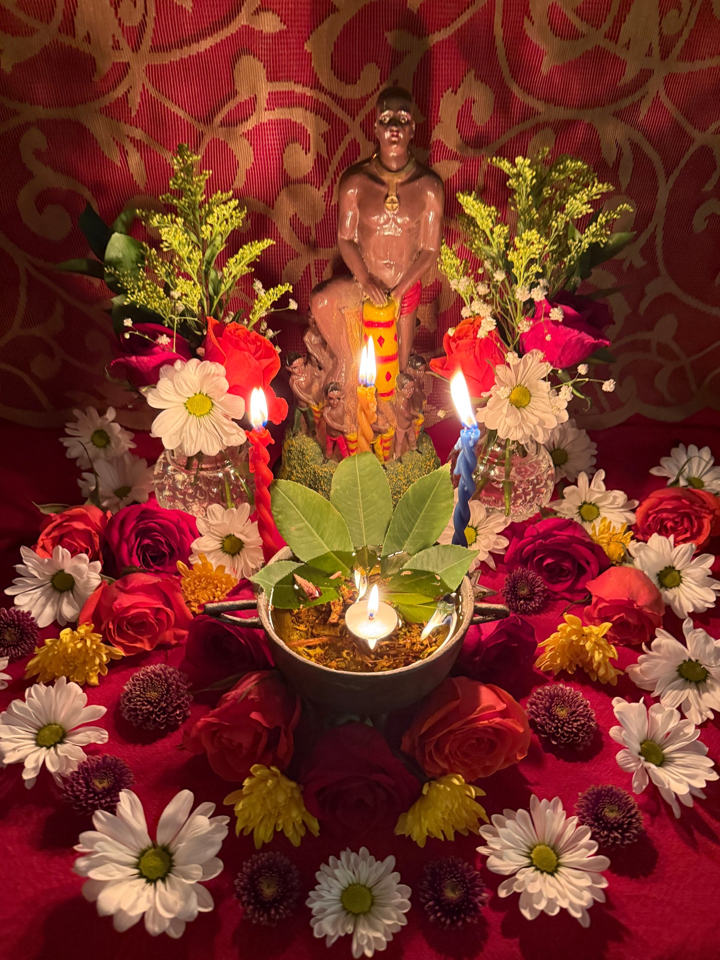7 Congos Protection and Prosperity Lamp