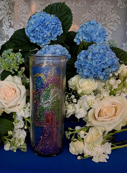 Vela Artesanal de Bênção da Casa + Lar