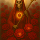 Santa Muerte Roja Heart Working + Love Spell + Passion + Marriage