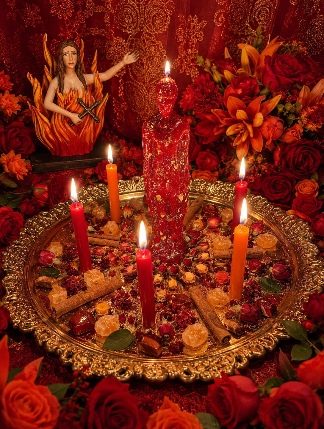 Anima Sola Working + Return a Lover + Prosperity + Luck + Road Opening