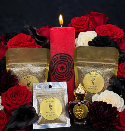 Conjunto de ritual de Hécate + Rainha das Bruxas