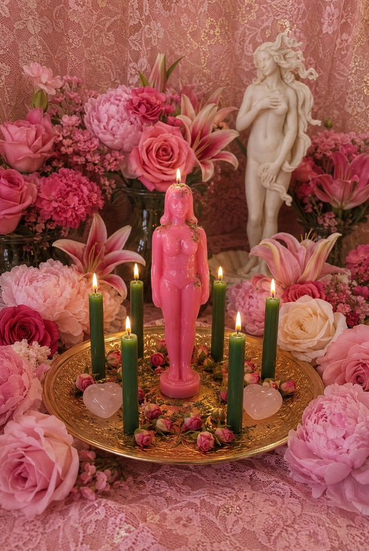 Venus Trabajo + Amor + Glamour + Lujo + Belleza + Lujuria + Prosperidad + Matrimonio + Arte