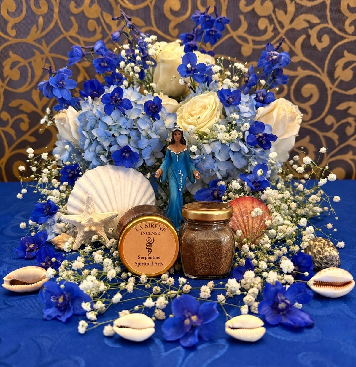 La Sirène Incense + African Spirit of Marriage, Luck, Family, Protection, Fame, Song, Motherhood, & Prosperity + Lwa + Vodou + Voodoo